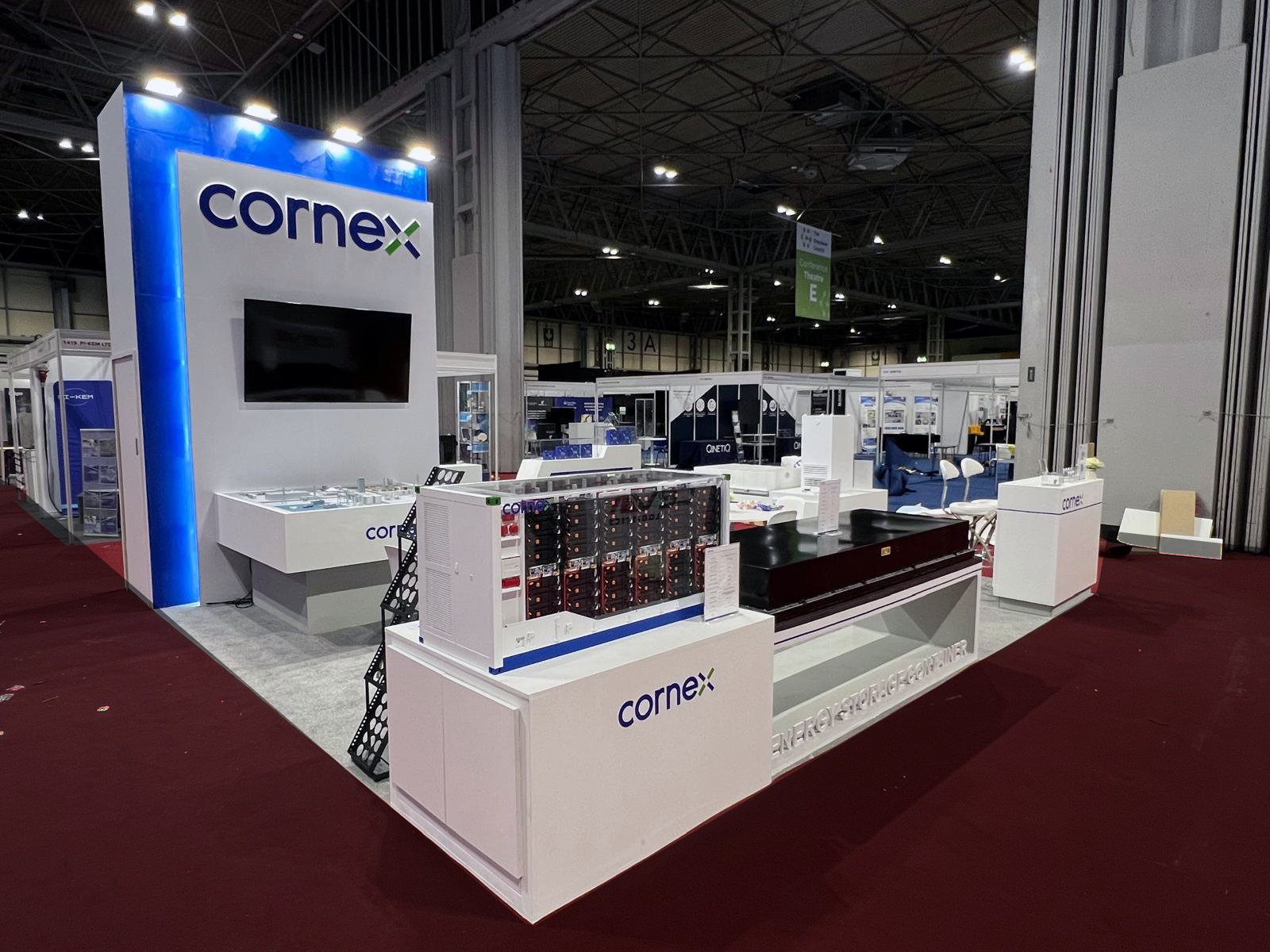 Exhibition stand at The Advanced Materials Show 2024, NEC Birmingham