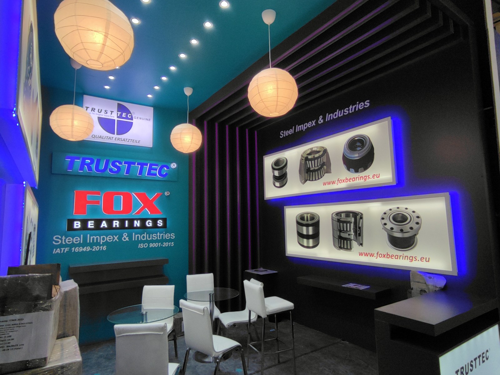 Exhibition stands at Automechanika 2023, Istanbul
