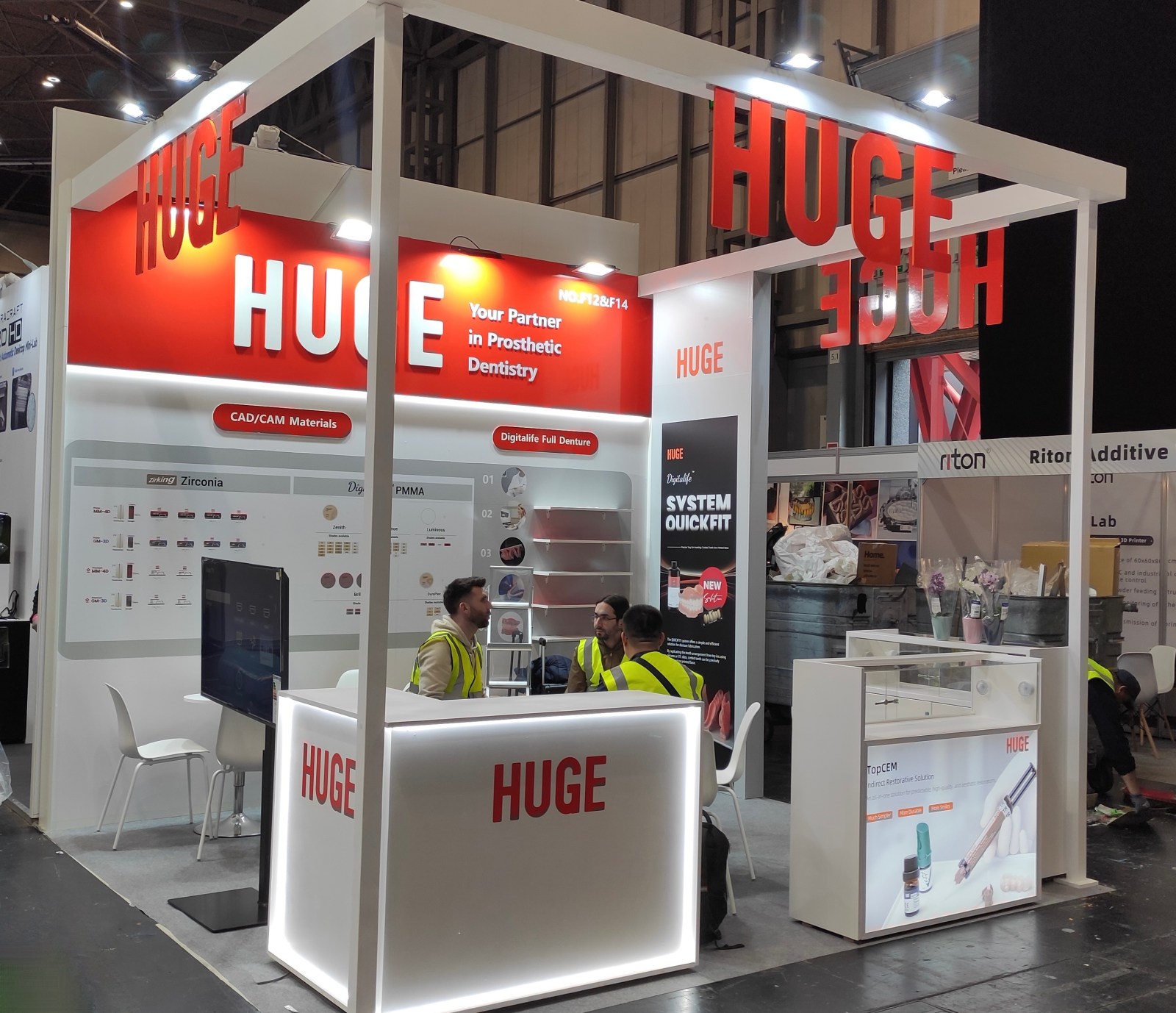 Exhibition stand at the British Dental Conference and Dentistry Show 2025, NEC Birmingham