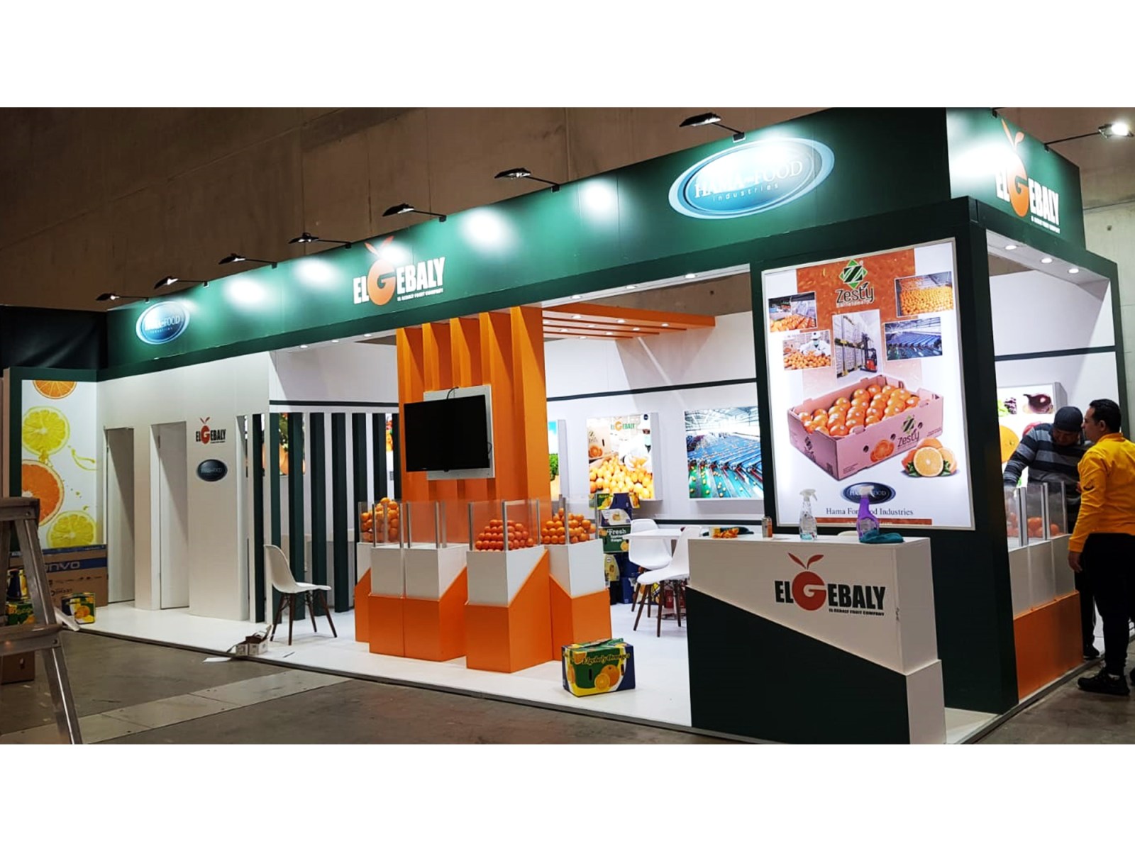 Exhibition stand at Fruit Logistica 2023, Berlin
