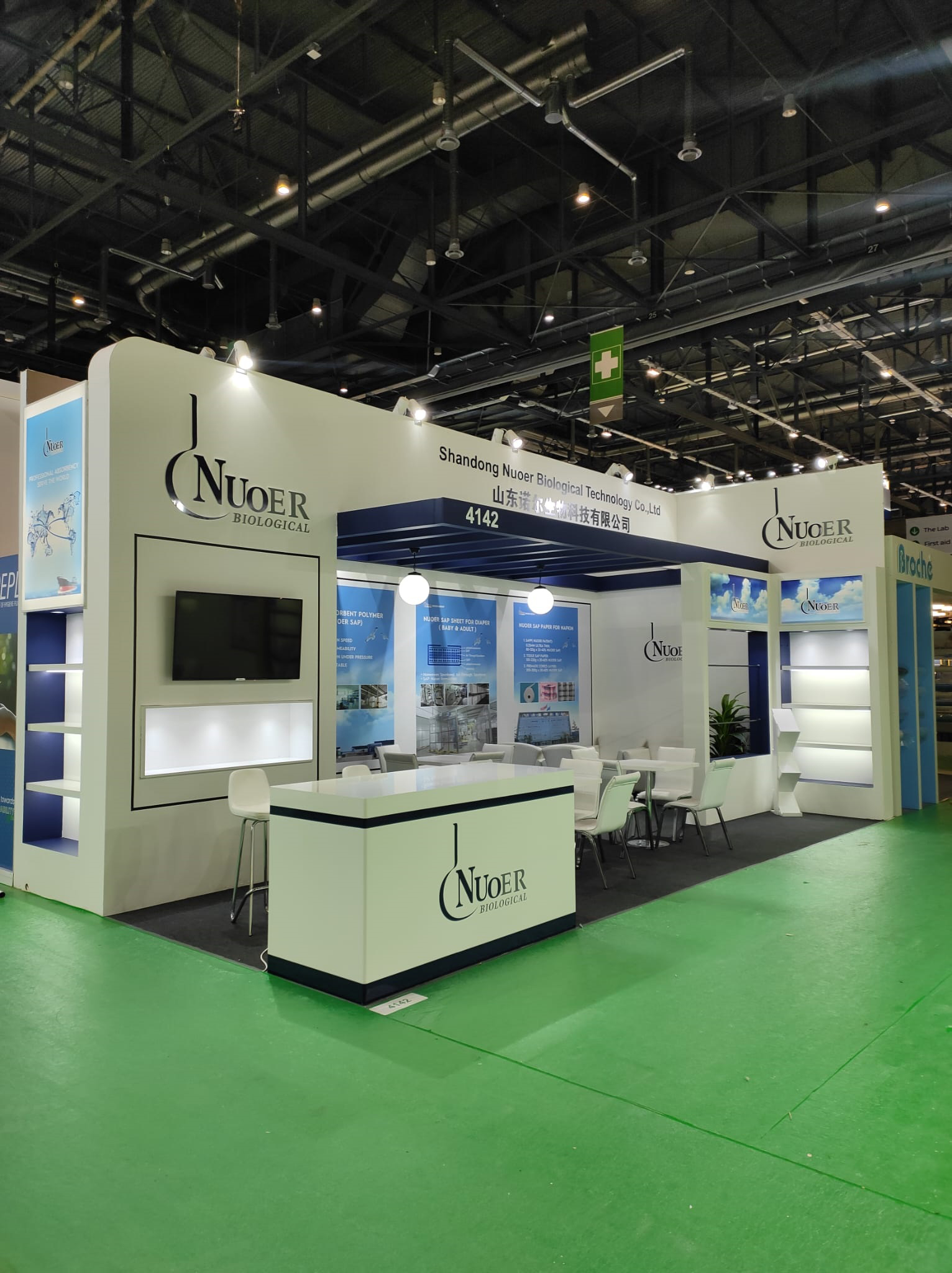 Exhibition stands at Index 2023, Geneva