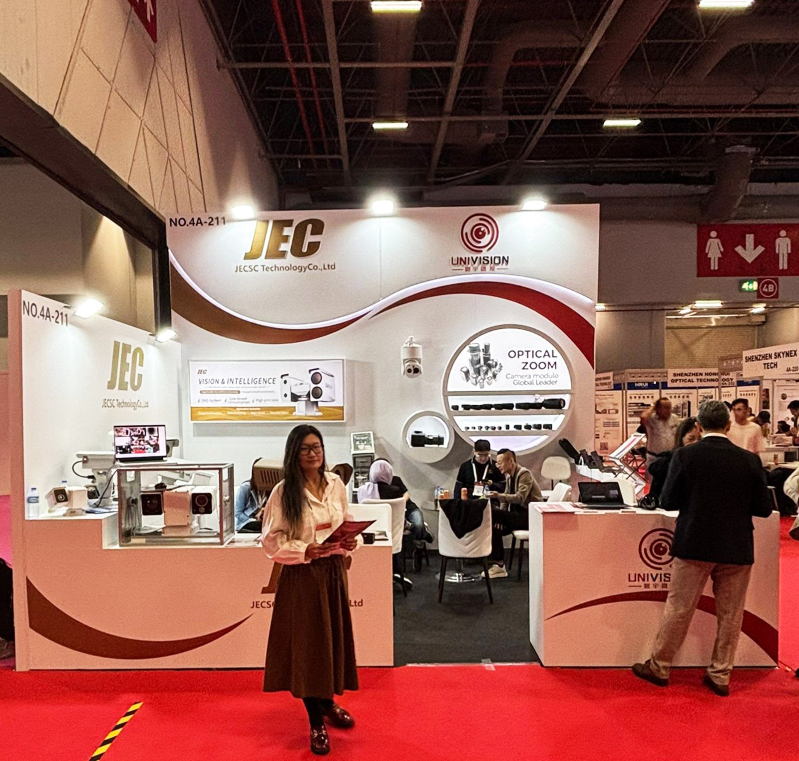 Exhibition stand at ISAF 2024