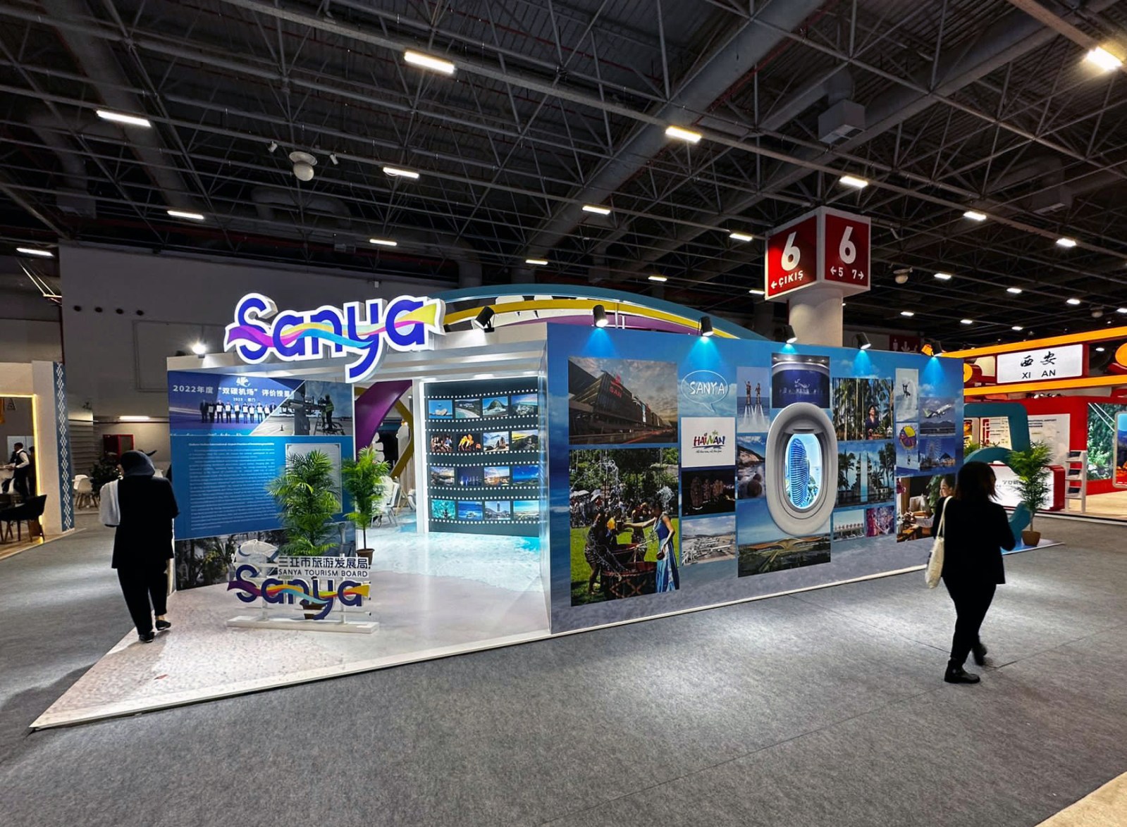 Exhibition stand at Routes World 2023