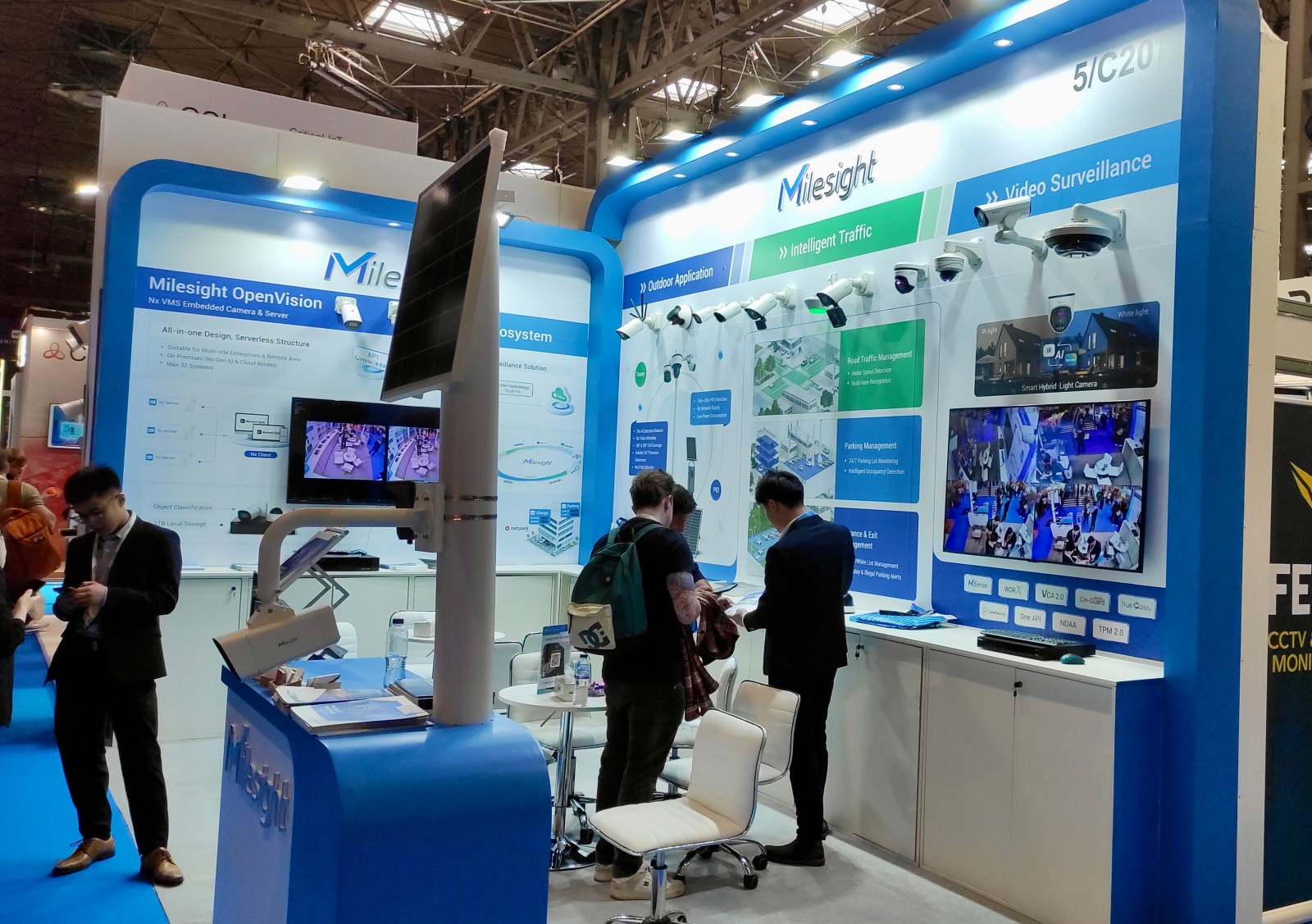 Exhibition stand at The Security Event, Birmingham