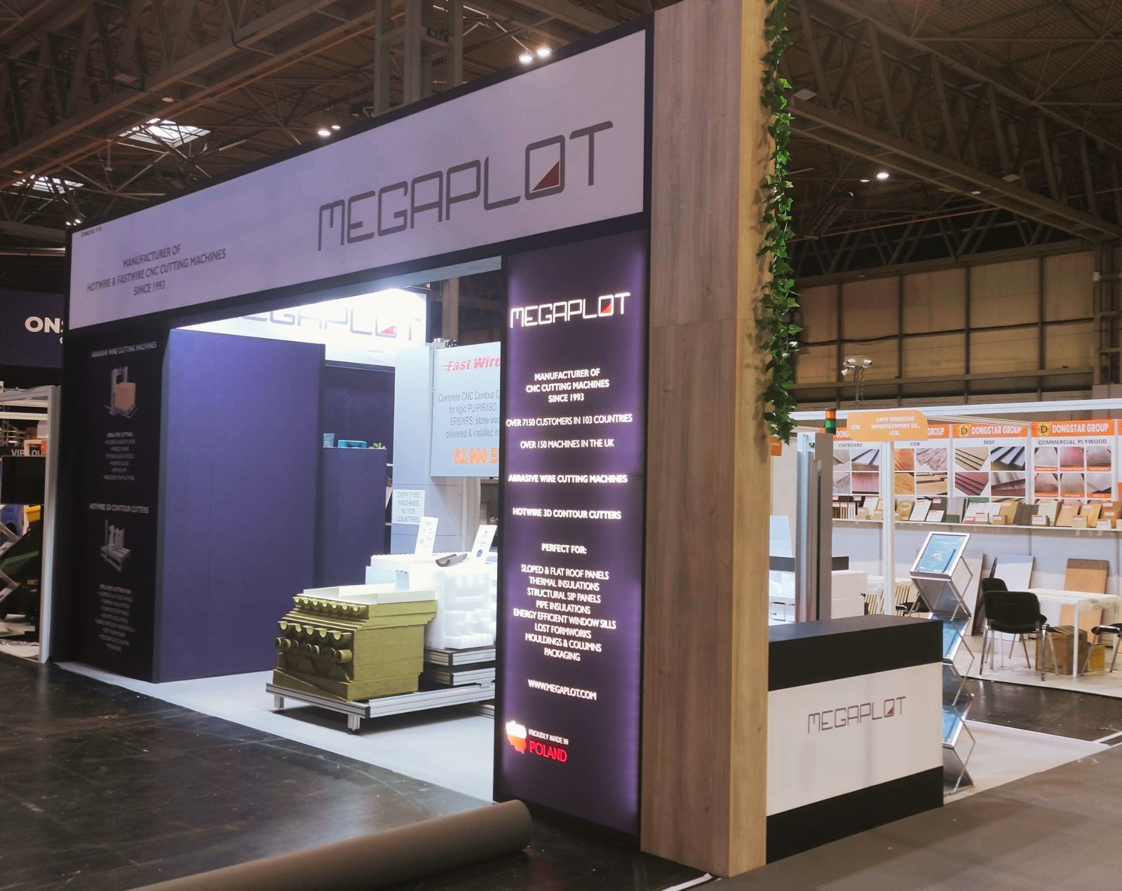 Exhibition stand at UK Construction Week 2025, NEC Birmingham